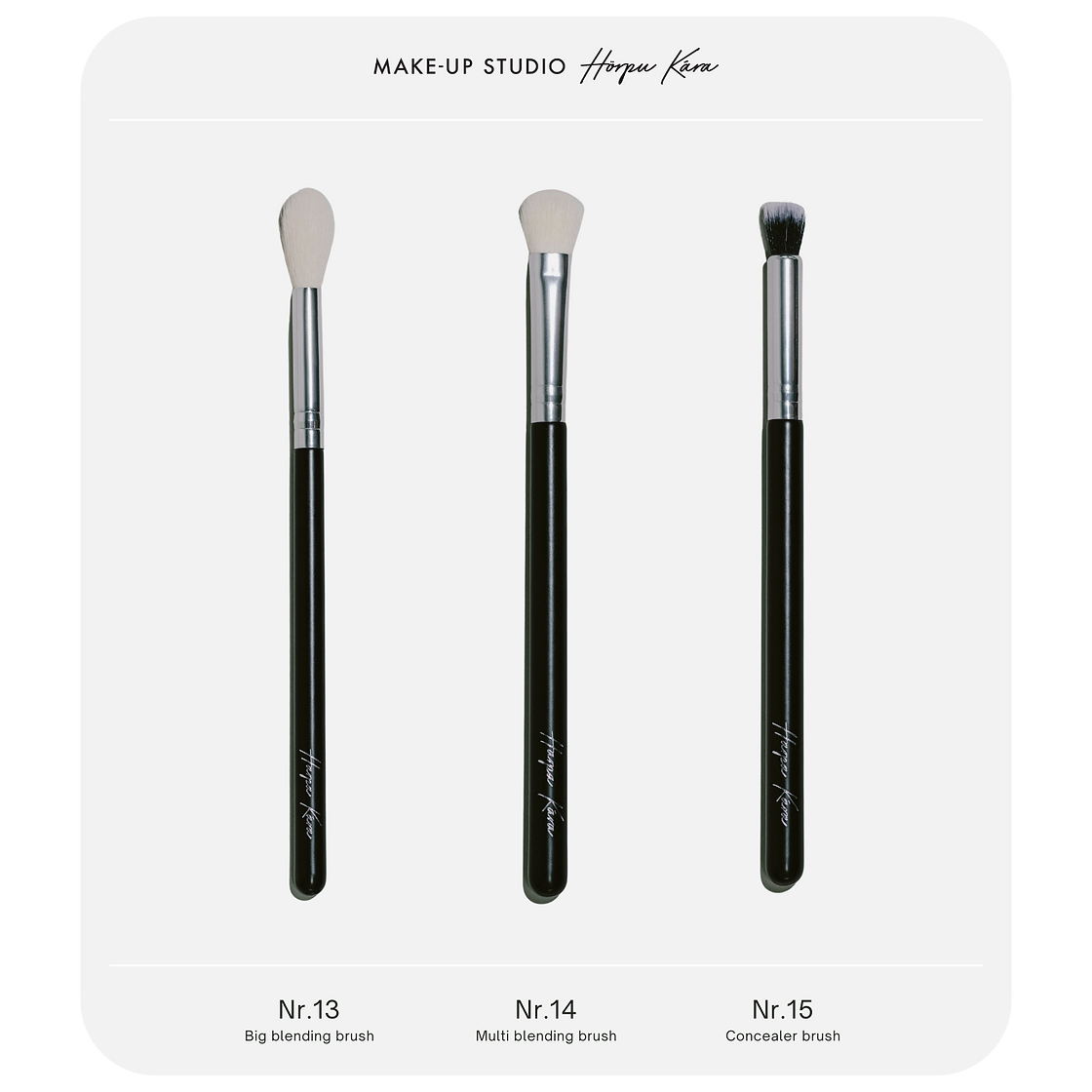 Make-Up Studio Hörpu Kára Pro set