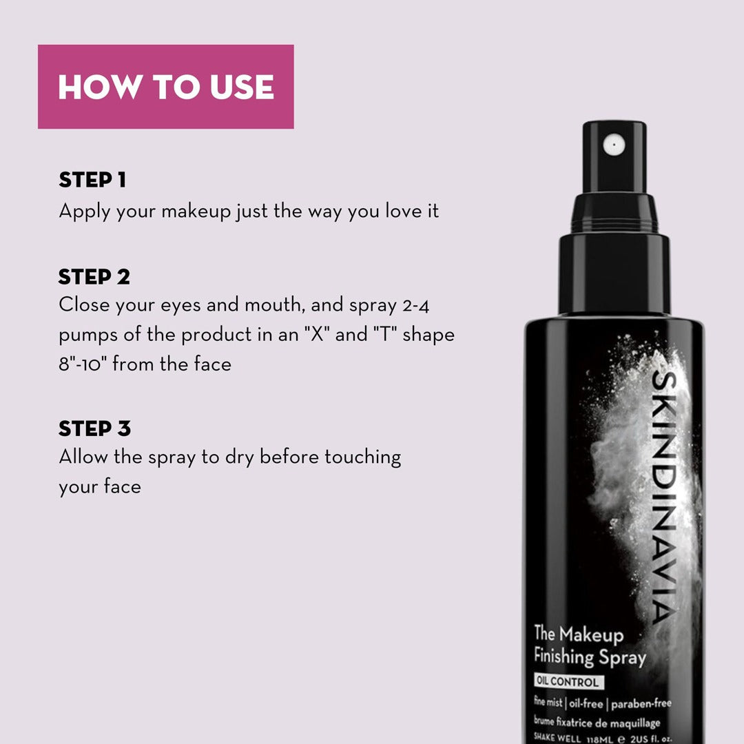 Skindinavia Makeup Finishing Spray Oil Control - Matte 118ml