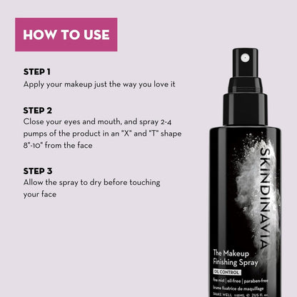 Skindinavia Makeup Finishing Spray Oil Control - Matte 236 ml